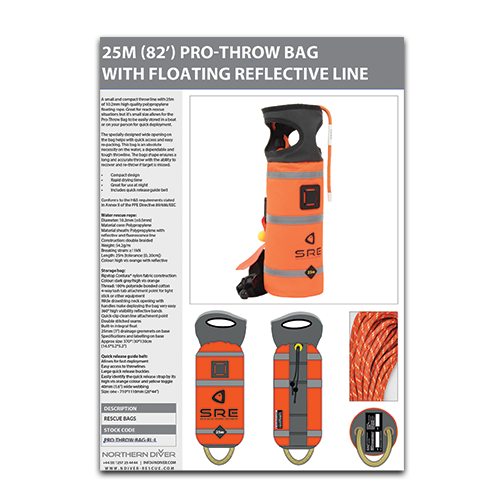 25M PRO THROW BAG DATASHEET